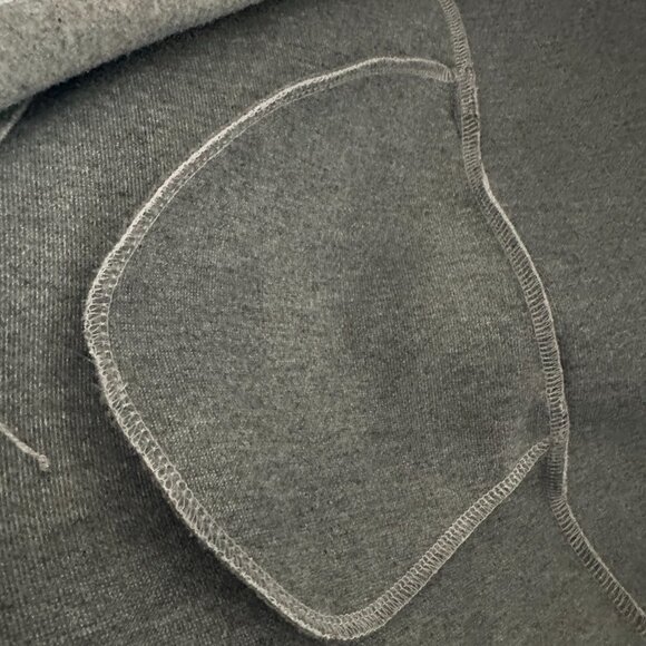 Grey Wool Blend Trench Coat - Size S - Picture 6 of 6